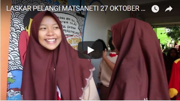 KEGIATAN LASKAR PELANGI MATSANETI 27 OKTOBER 2017