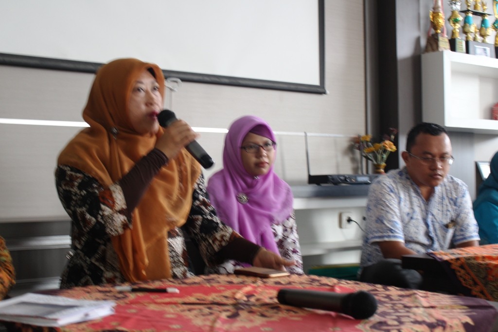 Siswa-siswi MTsN 3 Malang antusias mengikuti Pendidikan dan Pelatihan Kader Bakti Wiyata Husada (TIWISADA)