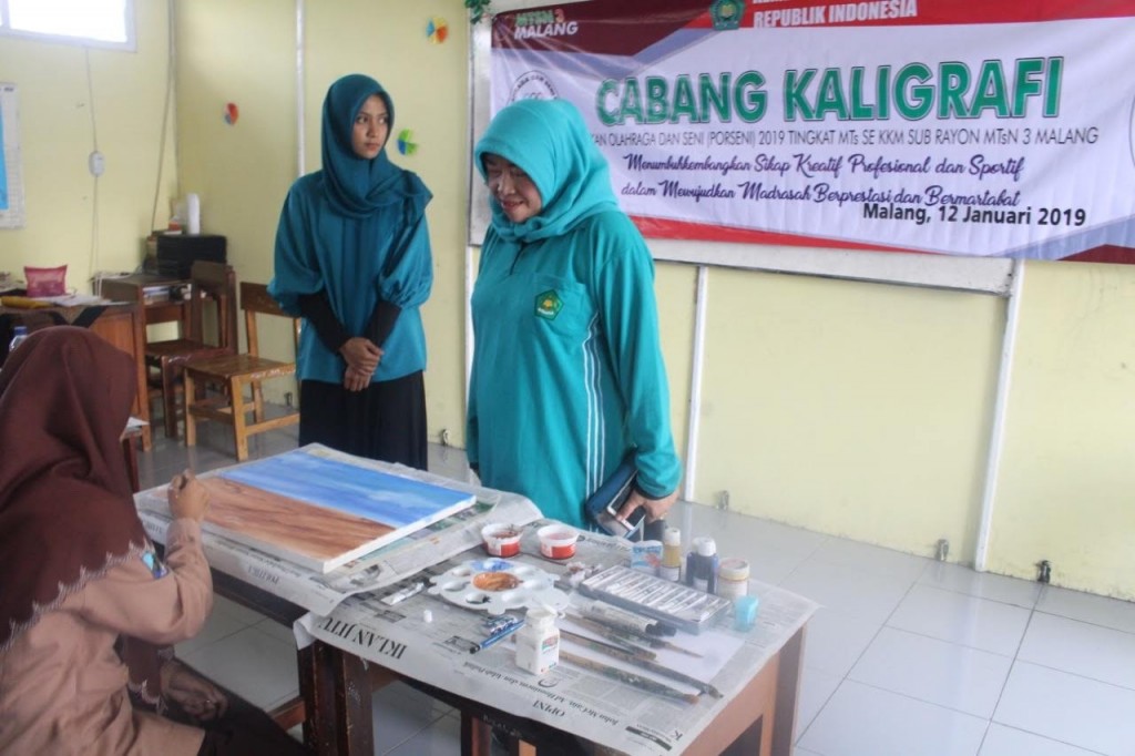 Sukses Seleksi Porseni 2019 Tingkat KKM MTsN 3 Malang, Para Juara Siap Bersaing Untuk Tingkat Kabupaten Malang