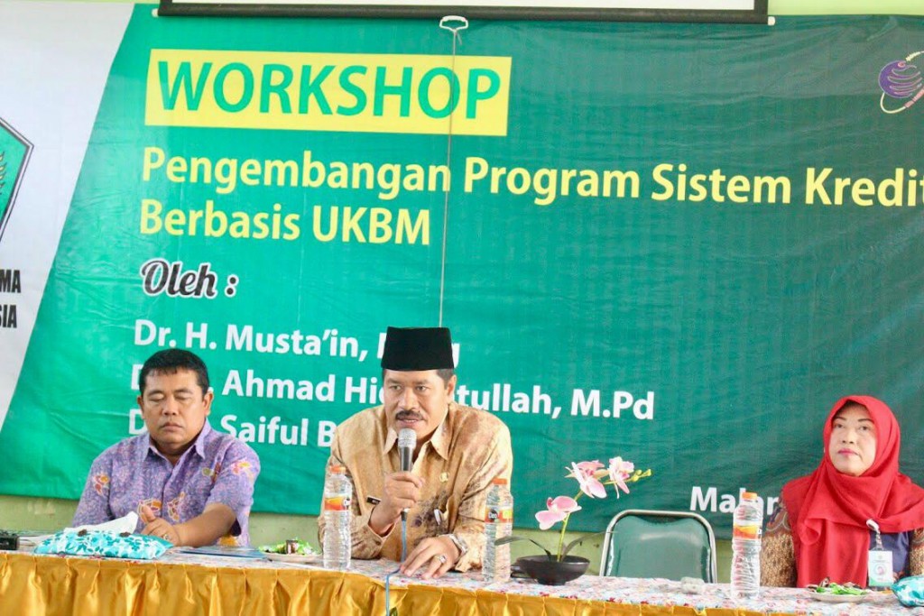 Workshop Pengembangan SKS Berbasis UKBM, MTsN 3 Malang Memberikan Layanan 2 Tahun Lulus