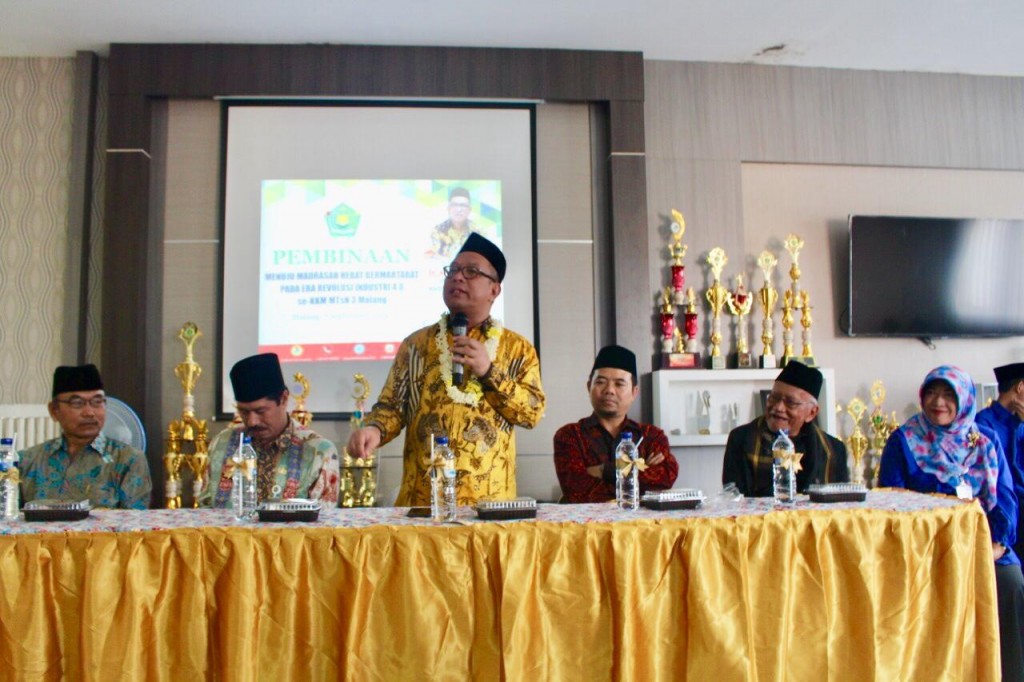Direktur KSKK Kemenag RI: Di Madrasah Kalian Akan Bertemu Dengan Orang-Orang Baik