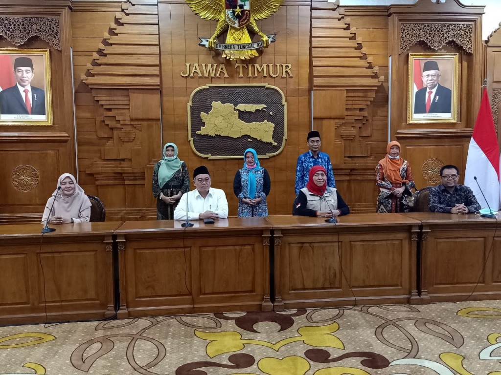 Kementerian Agama Gotong Royong Bersama Pemprov Jatim Dalam Menghadapai COVID 19 Melalui GEMPI COVID 19