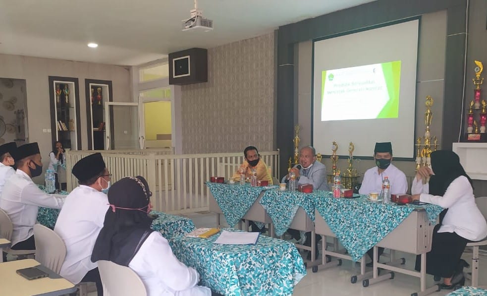 Pembinaan Inspiratif Sekretaris Dirjen Pendis Kemenag RI
