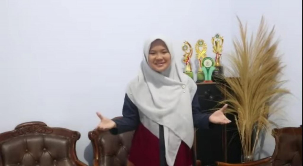 Az-Zahra Putri Kinanti, Juara 1 Khitobah/Pidato Bahasa Arab