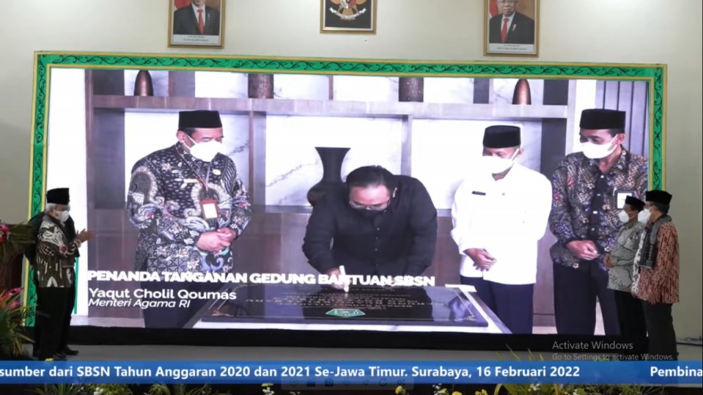 Diresmikan Oleh Menag, Asrama MTsN 3 Malang Siap Beroperasi