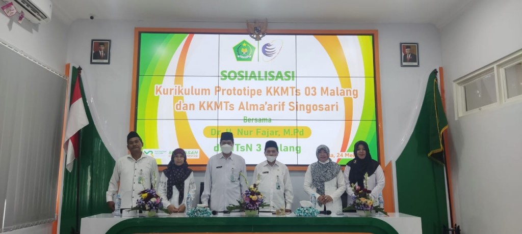Mengawali Penerapan Kurikulum Merdeka, MTsN 3 Malang Sosialisasi Kurikulum Prototipe