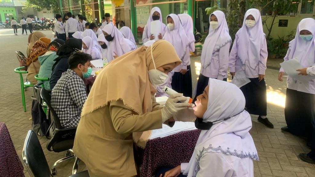 SCREENING KESEHATAN, UPAYA DETEKSI DINI KESEHATAN PESERTA DIDIK BARU