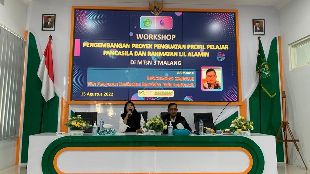 Workshop Proyek Penguatan Profil Pelajar Pancasila dan Rahmatan Lil Alamin