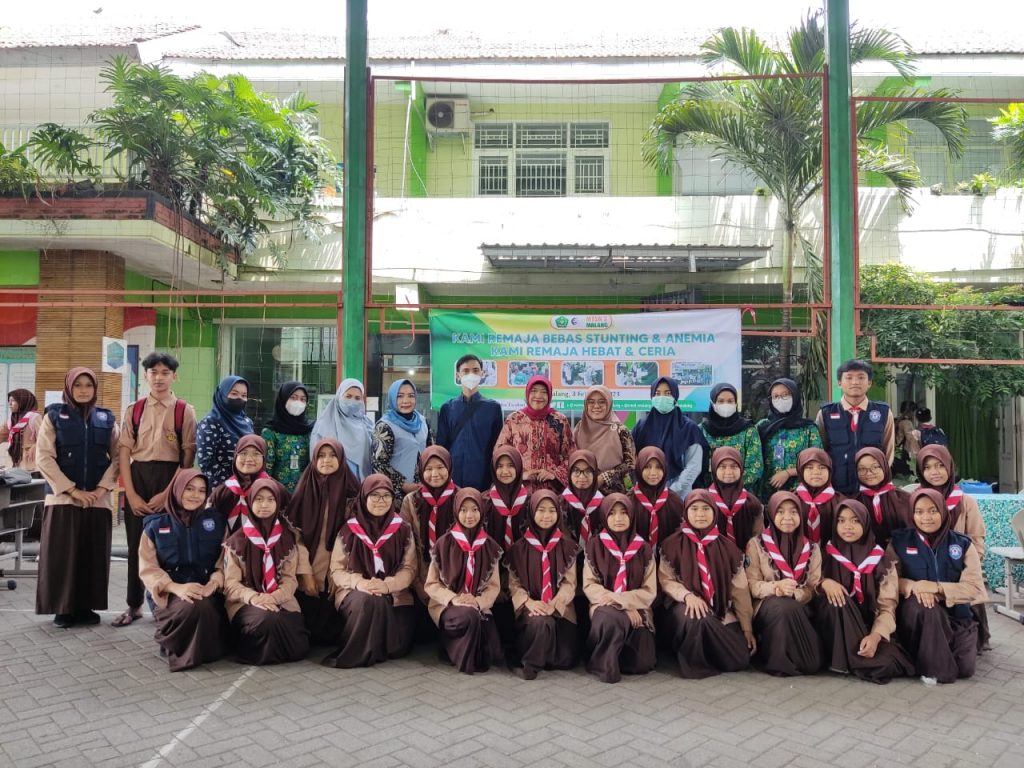 Kami Remaja Bebas Stunting dan Anemia, Kami Remaja Hebat dan Ceria