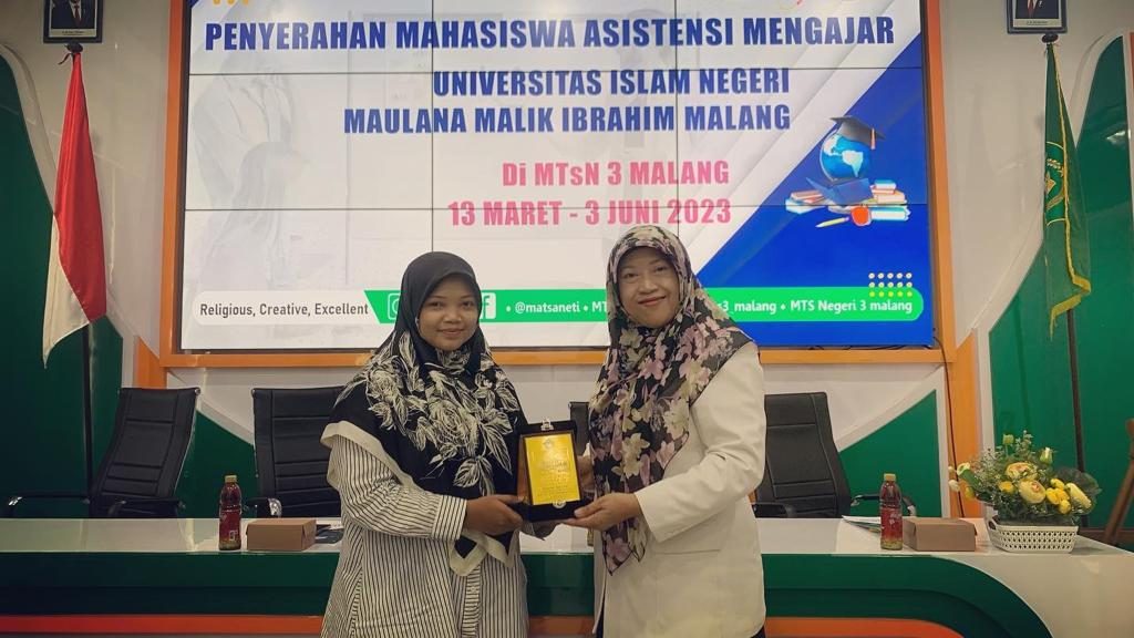 MTsN 3 MALANG KEDATANGAN MAHASISWA UIN MALIKI MALANG DALAM PROGRAM ASISTENSI MENGAJAR