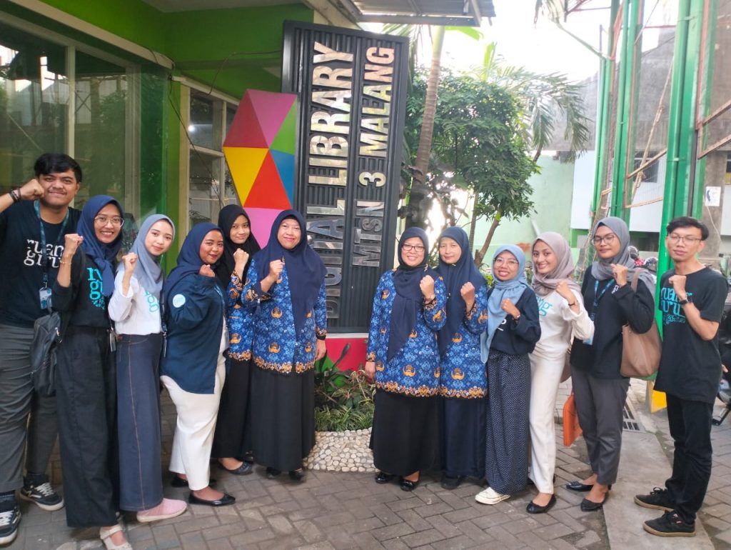 Tingkatkan Ketercapaian Pembelajaran New Normal, MTsN 3 Malang Kolaborasi Ruang Guru