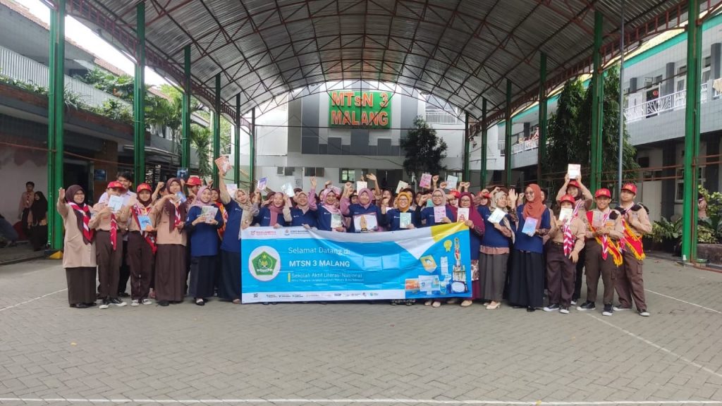 MTsN 3 Malang  Berliterasi Masif Bersama Nyalanesia