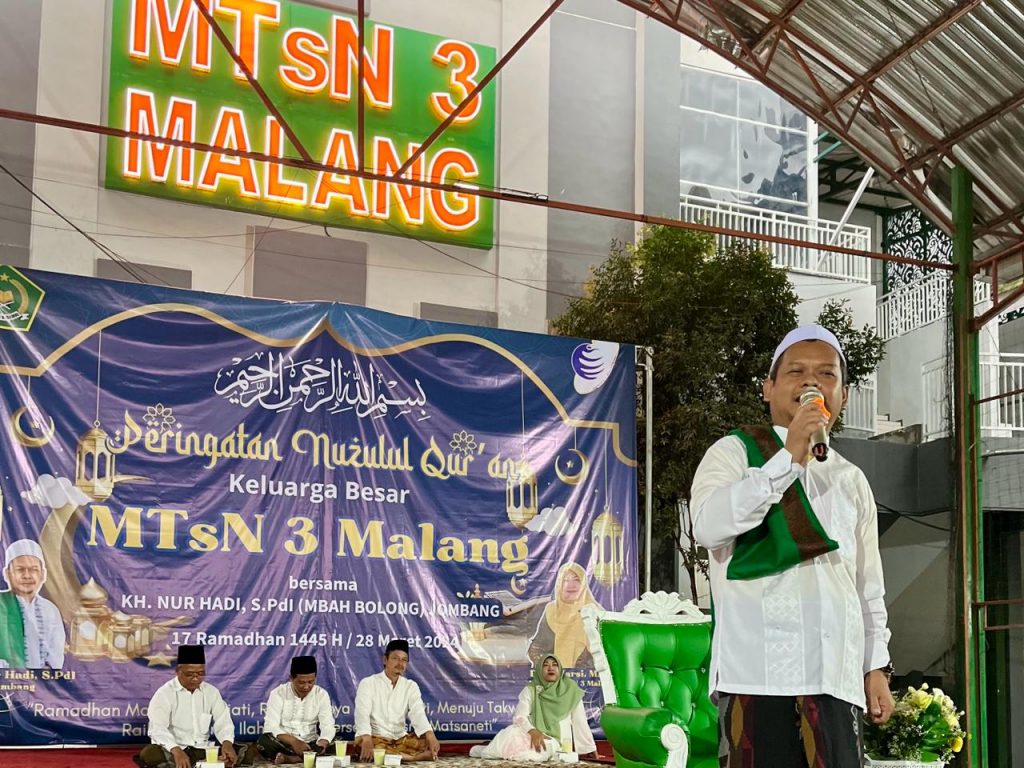Semarak Ramadhan, Peringatan Nuzulul Qur’an MTsN 3 Malang