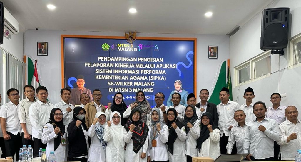 Pendampingan SIPKA Kanwil Kemenag Jatim
