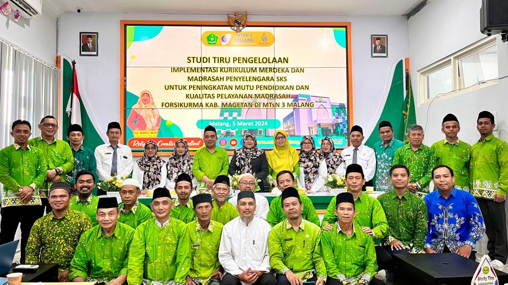 STUDI TIRU FORSIKURMA KAB. MAGETAN di MTsN 3 MALANG