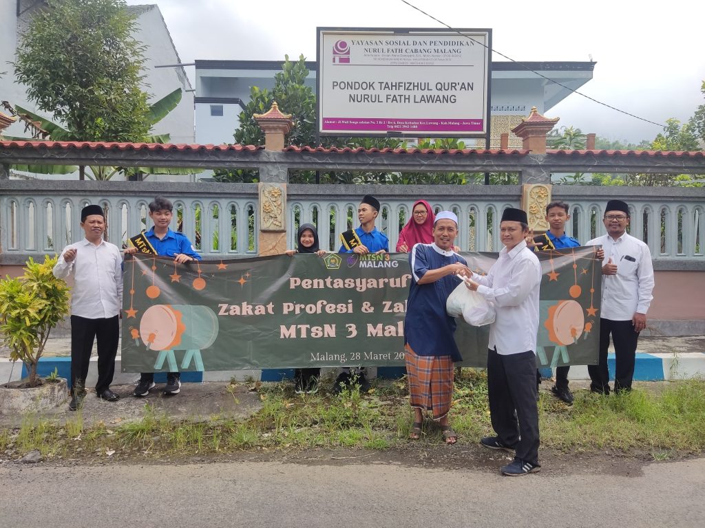 Pentasharufan Zakat Fitrah Sejumlah 1.736 KG