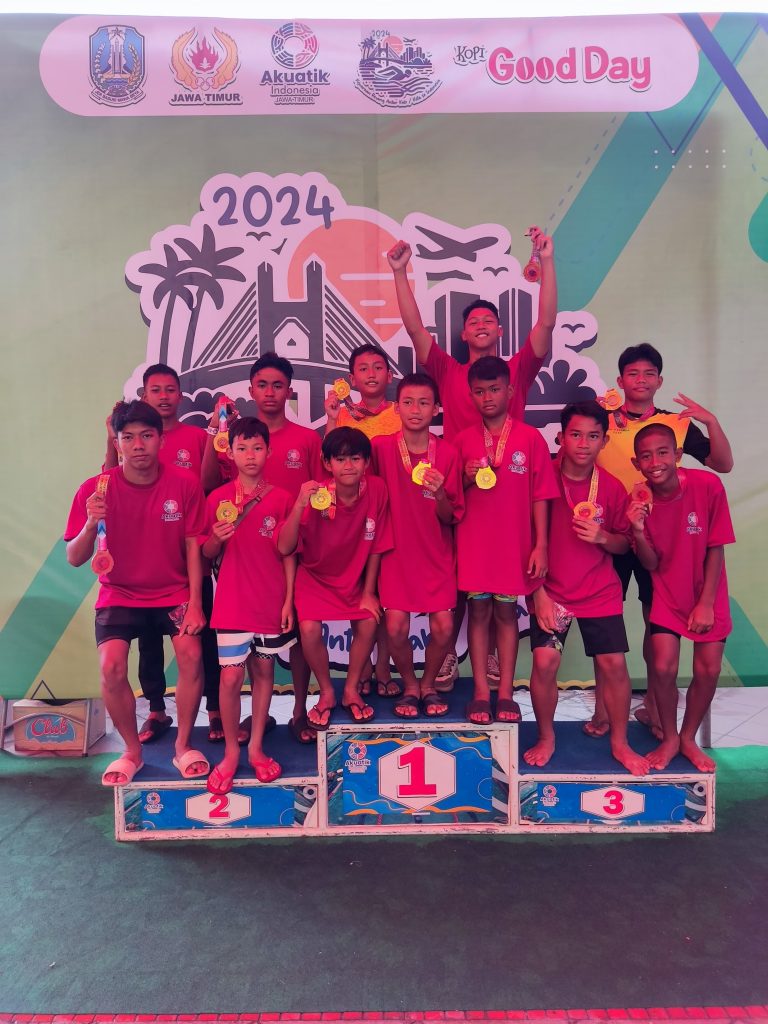 MERAIH PERUNGGU DI KEJURNAS RENANG SE INDONESIA 2024