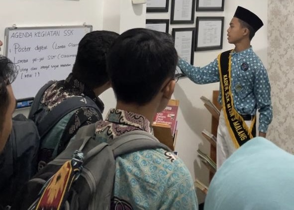 Pengimbasan SSK MTsN 3 Malang ke SMP Progresif Bumi Sholawat