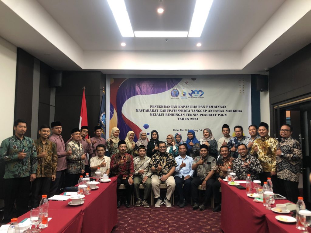 Guru Pendamping SSK MTsN 3 Malang Ikut Andil Dalam Giat Bimtek P4GN BNN Kabupaten Malang