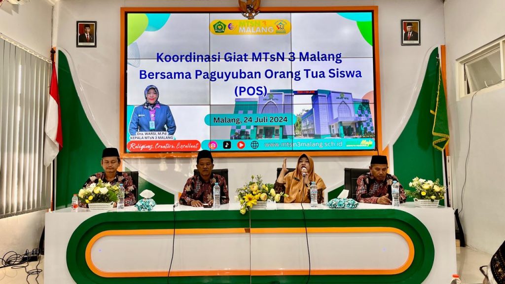 Sosisalisai Kegiatan Madrasah, Kamad: Apresiasi Kolaborasi Orang tua dan Madrasah