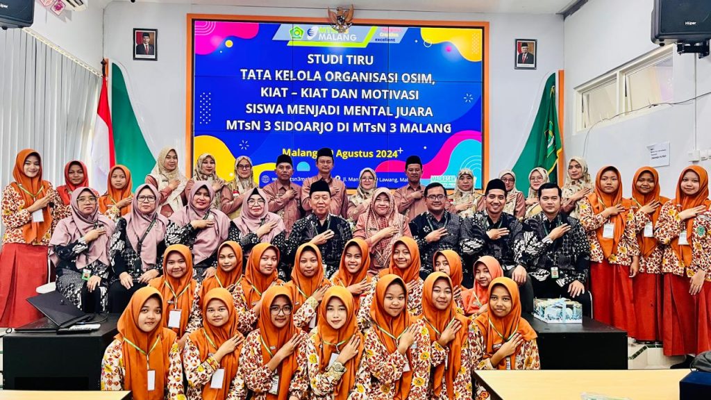 Pengimbasan Program Sekolah Siaga Kependudukan (SSK) dari MTsN 3 Malang kepada MTsN 3 Sidoarjo