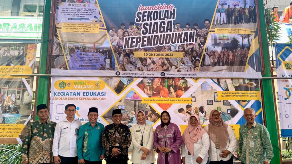 Peresmian Sekolah Siaga Kependudukan di MTsN 3 Malang