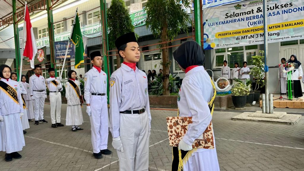 Pelantikan dan Sertijab Pengurus OSIS Masa Bakti 2024-2025