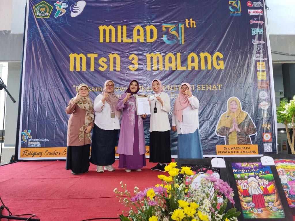Launching Program Sekolah Siaga Kependudukan (SSK) di MTsN 3 Malang