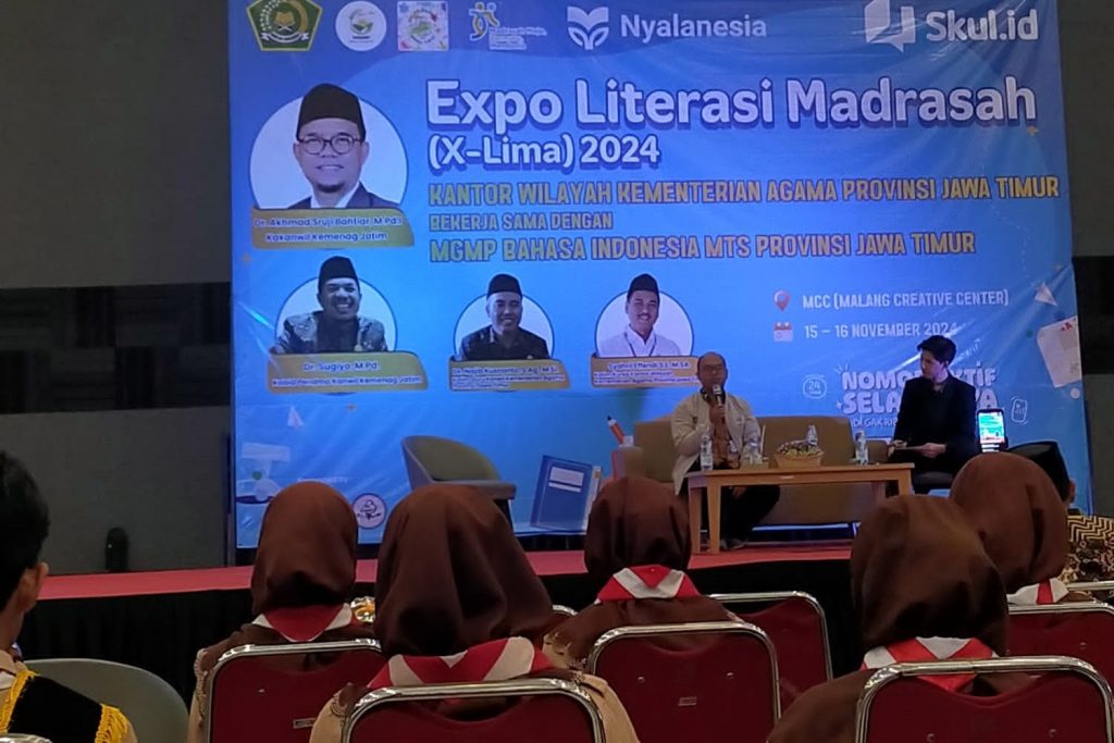 Peran Aktif Kader SSK MTsN 3 Malang Dalam Mendukung Expo Literasi Madrasah (X-Lima) 2024 di MCC Yang Bekerjasama dengan Kanwil Kemenag Jatim dan MGMP Bahasa Indonesia