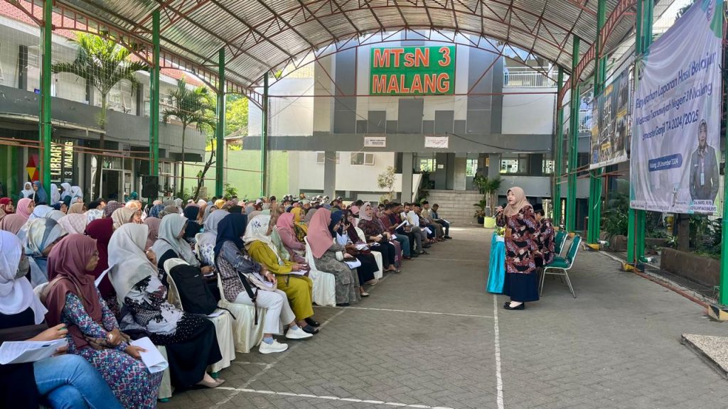 Pelaporan Hasil Evaluasi Belajar Peserta Didik Semester Ganjil