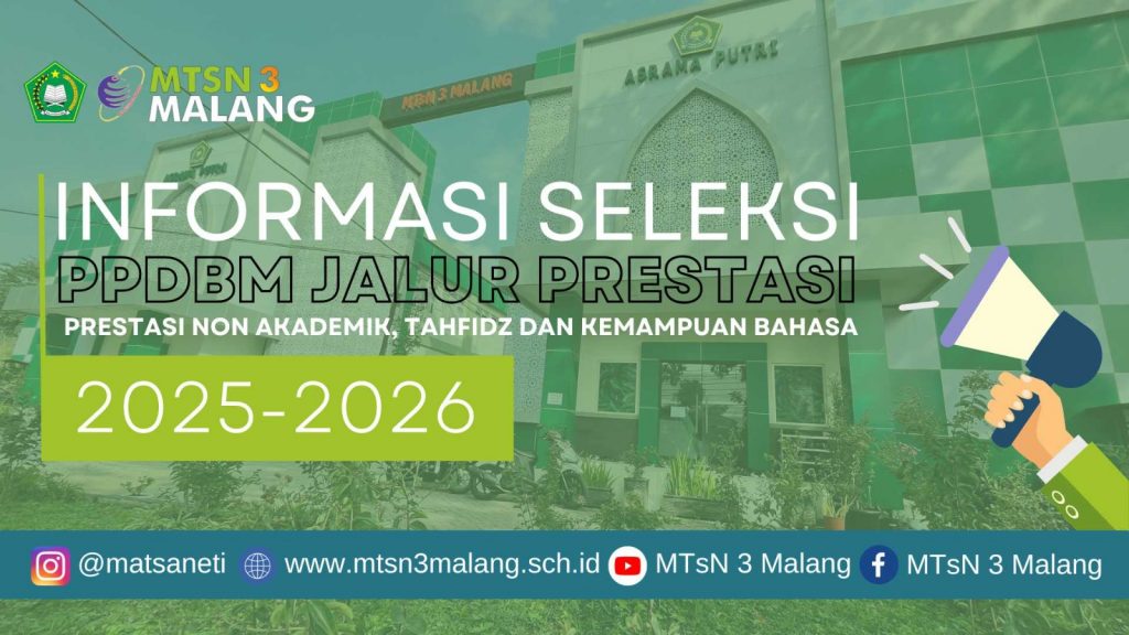 Daftar Nama Peserta PPDBM Jalur Prestasi, Tes Lanjutan Prestasi Non Akademik, Tahfidz dan Kemampuan Bahasa