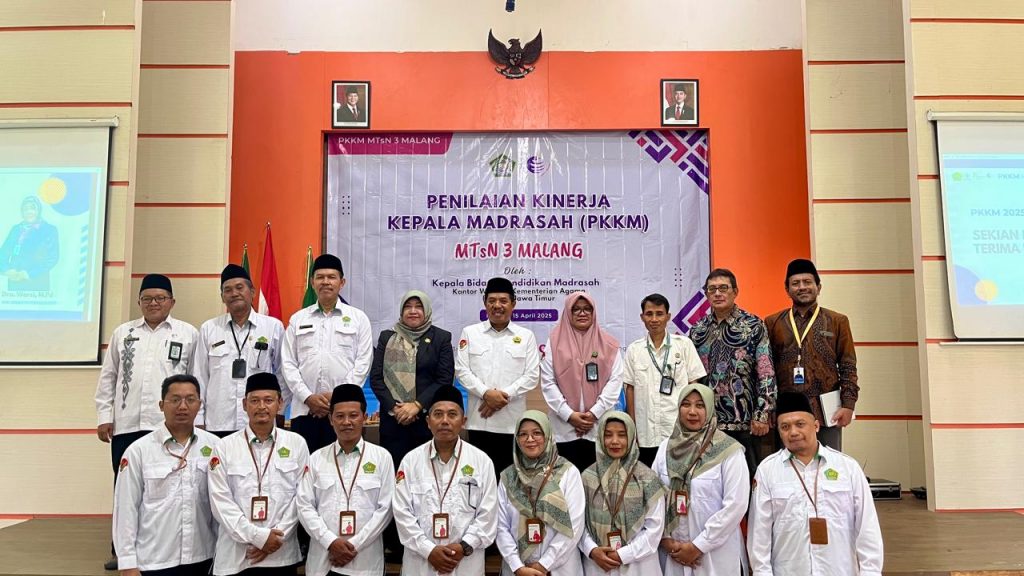 PKKM 4 Tahunan Periode Kedua Kepala MTsN 3 Malang