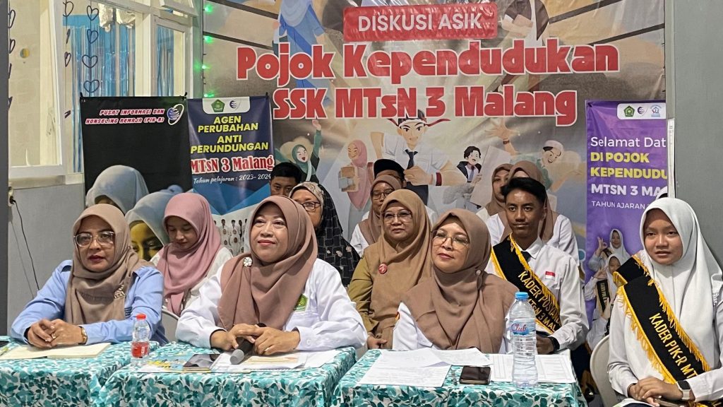 MTsN 3 Malang Ikuti Verifikasi Wawancara Lomba Sekolah Siaga Kependudukan Tingkat Provinsi Jawa Timur
