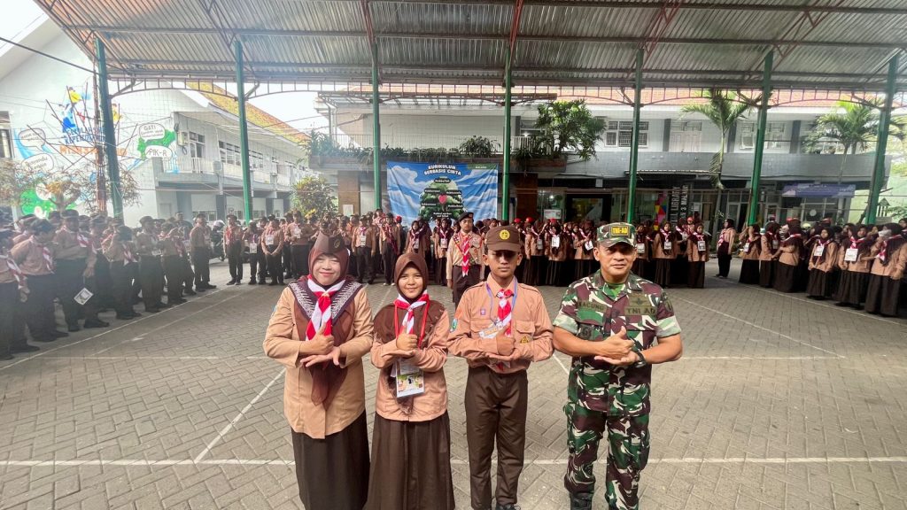 Cinta Tanah Air dan Anti Korupsi Jadi Pesan Utama Danramil Lawang Saat Buka Perjusa