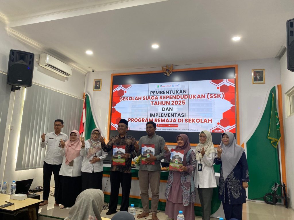 MTsN 3 Malang Menjadi Tuan Rumah Kegiatan DPPKB: Fasilitasi Pembentukan Sekolah Siaga Kependudukan (SSK) Tahun 2025