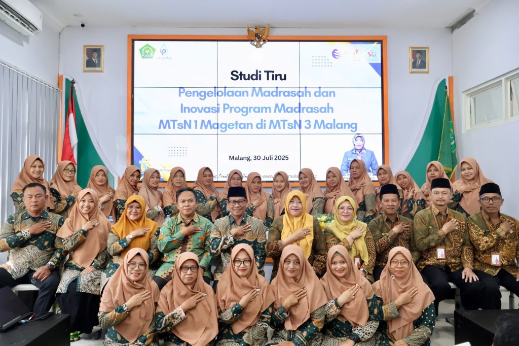 Kunjungan Studi Tiru MTsN 1 Magetan, Pengelolaan Madrasah dan Inovasi Program Madrasah