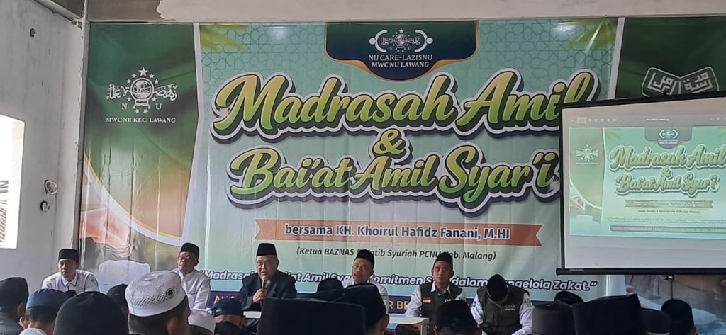 Perkuat Legalitas dan Amanah, Unit Pengumpulan Zakat MTsN 3 Malang Ikuti Bai’at Amil Syar’i